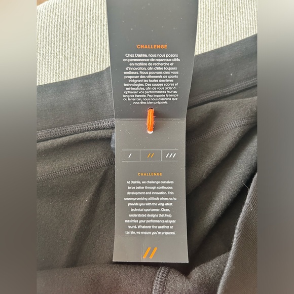 Bjorn Daehlie Winter Wool 2.0 Tights - Shocking Orange Men's XXL Running - Picture 9 of 10